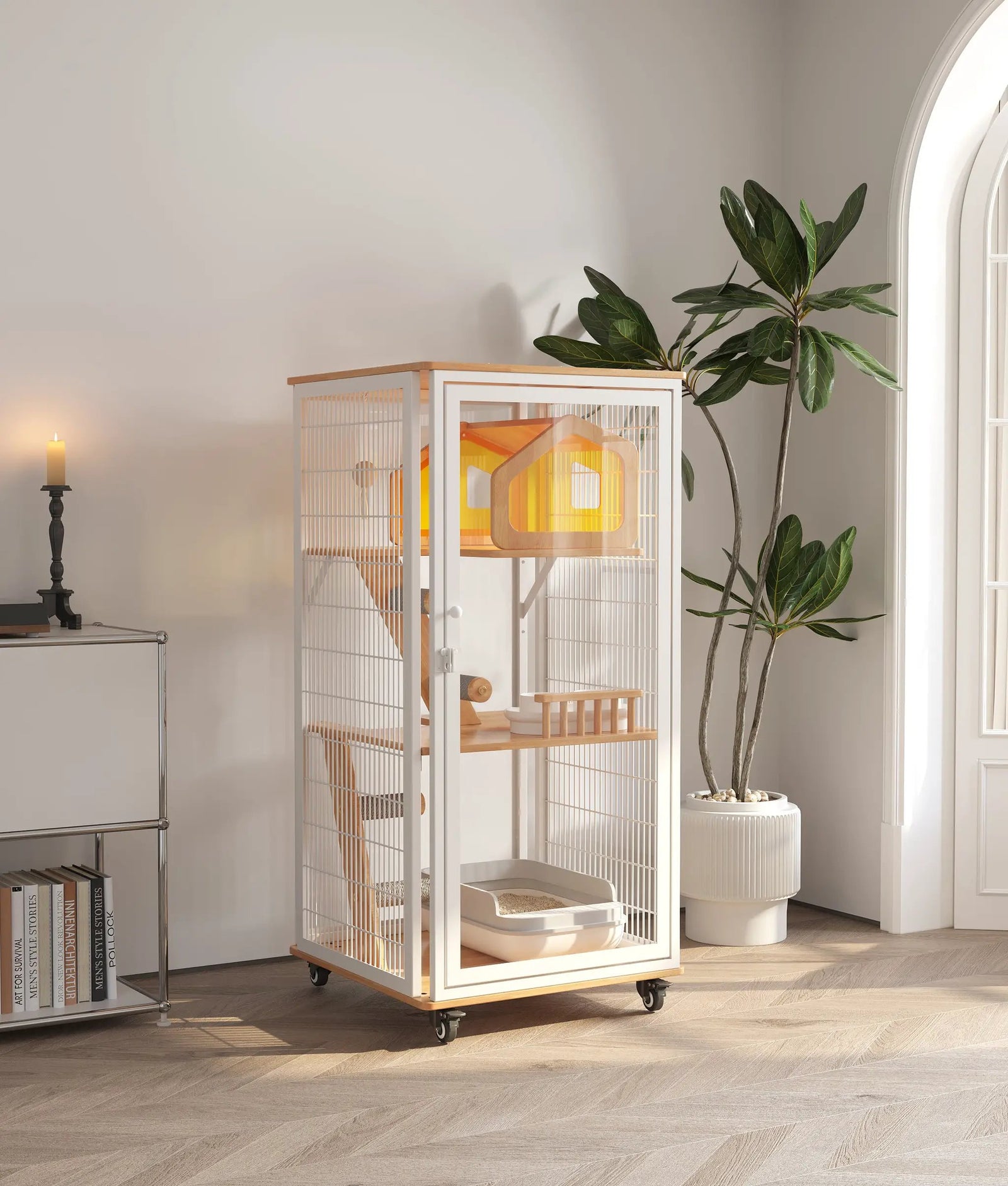 Gleaner Medium Luxe Katzenvilla