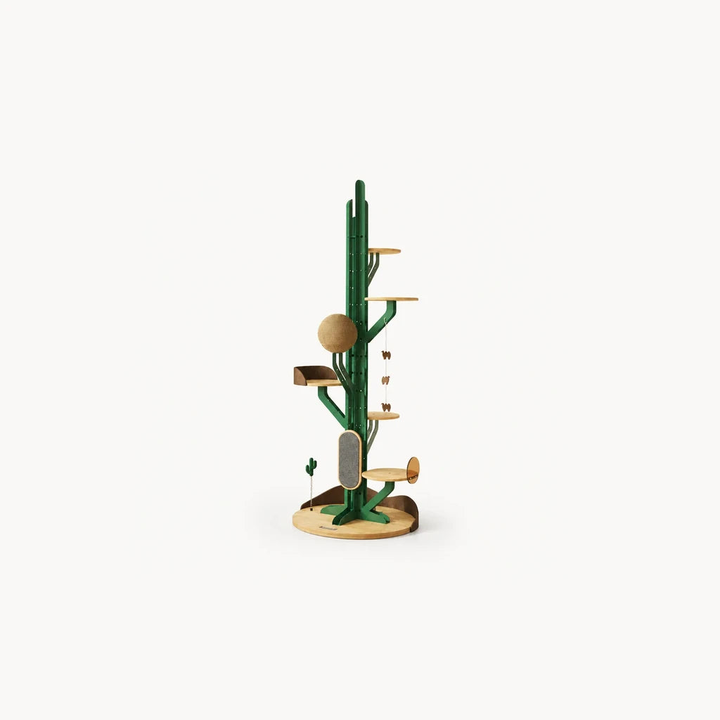 Kaktus-Design-Kletterbaum für Katzen